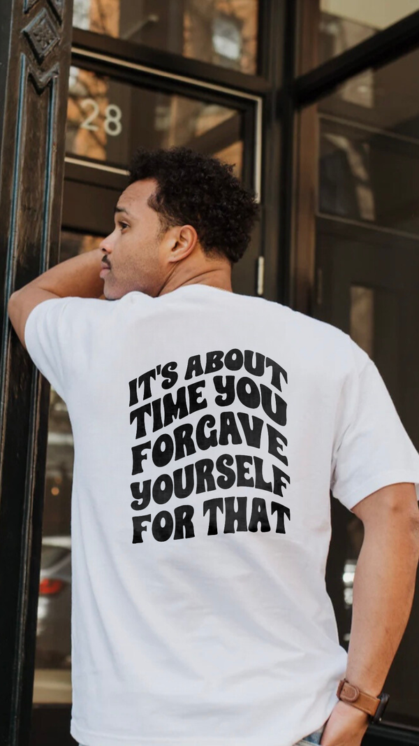 FORGIVE YOURSELF Unisex organic cotton t-shirt