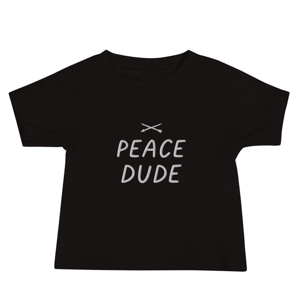 PEACE DUDE Baby  Tee