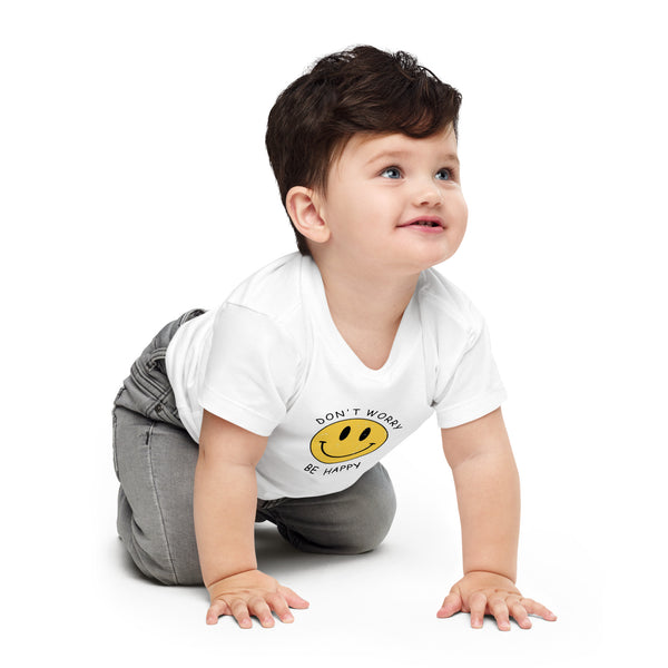 BE HAPPY Baby Short Sleeve Tee