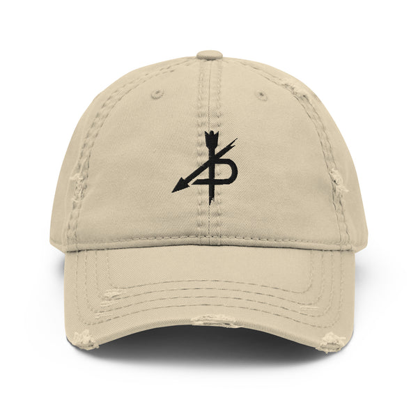 4 Peace Distressed Dad Hat