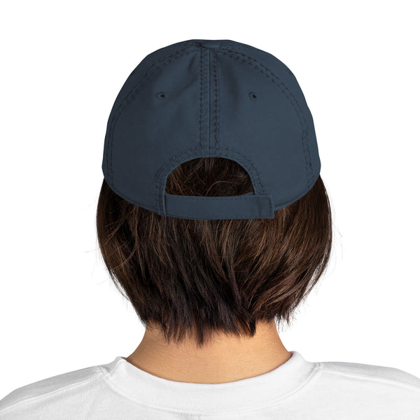 4 Peace Distressed Dad Hat