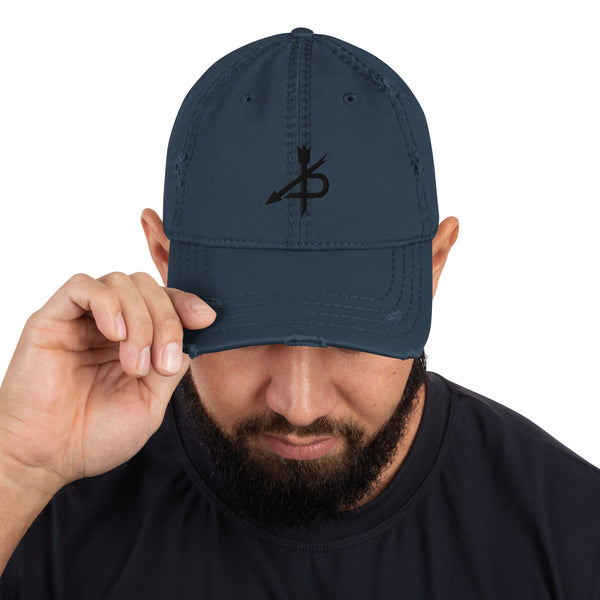 4 Peace Distressed Dad Hat