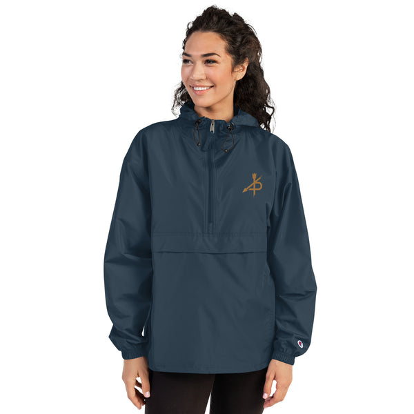 4P Embroidered Champion Packable Jacket