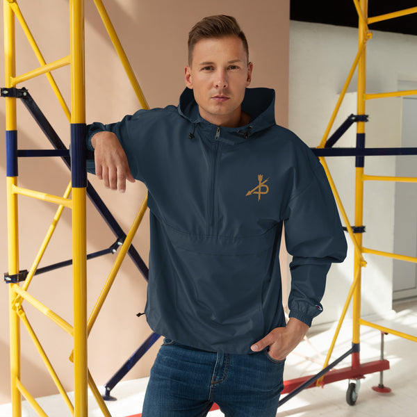 4P Embroidered Champion Packable Jacket