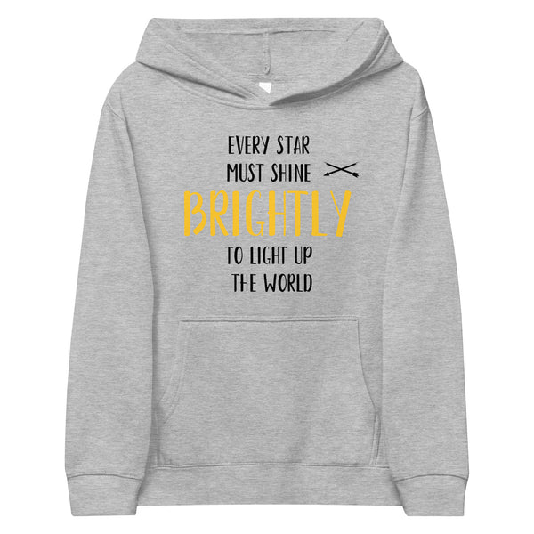 LIGHT UP THE WORLD Kids fleece hoodie