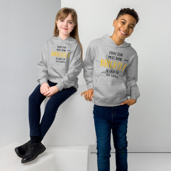 LIGHT UP THE WORLD Kids fleece hoodie