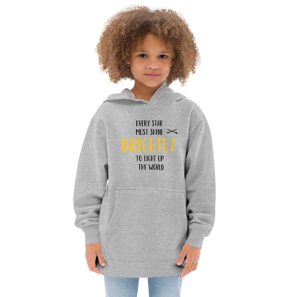LIGHT UP THE WORLD Kids fleece hoodie