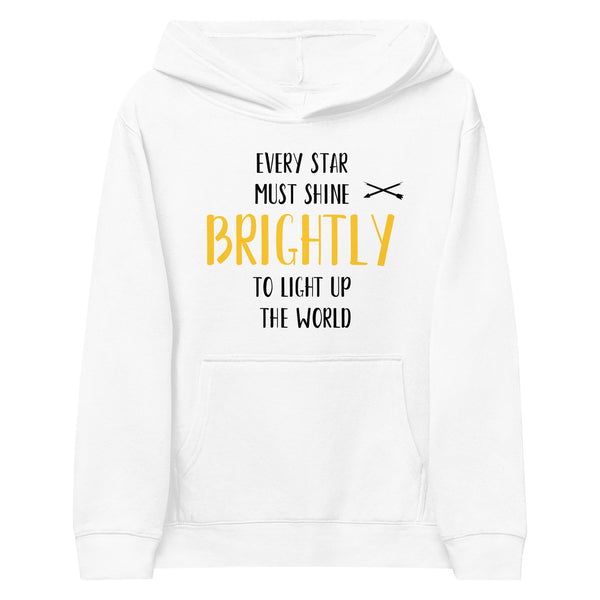 LIGHT UP THE WORLD Kids fleece hoodie