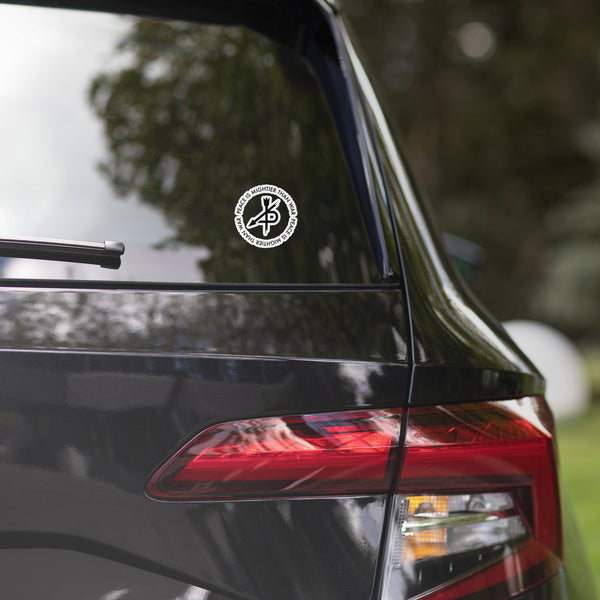 Peace is Mightier Than War Bubble-free stickers