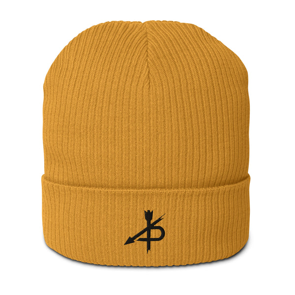 4 Peace Organic ribbed beanie