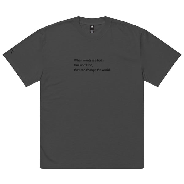 KIND WORDS Oversized t-shirt