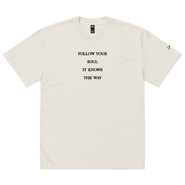 Follow your Soul oversized t-shirt