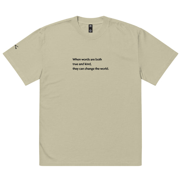 Kind words Oversized t-shirt