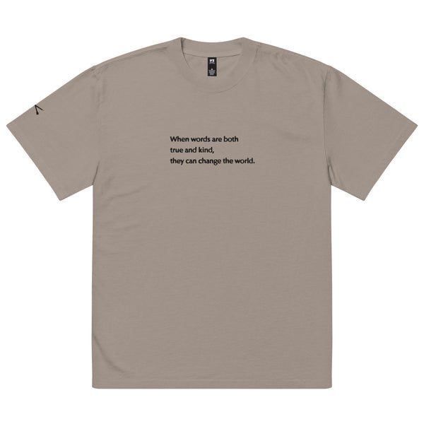 Kind words Oversized t-shirt