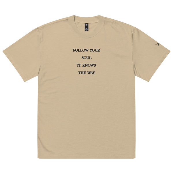 Follow your Soul oversized t-shirt