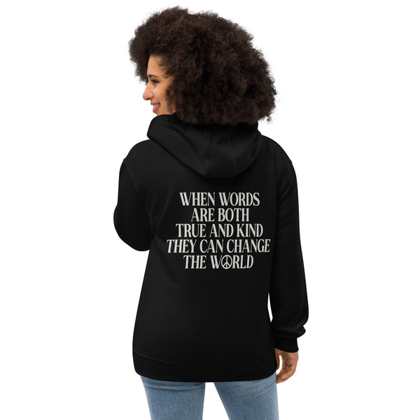 CHANGE THE WORLD Premium eco hoodie