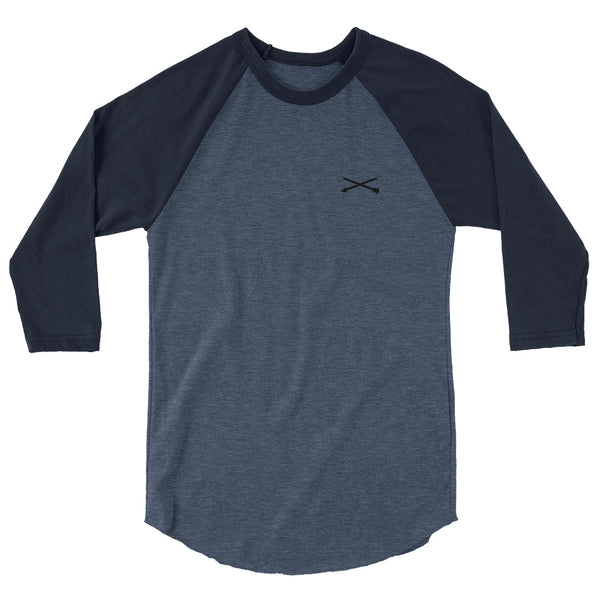 Broken Arrow 3/4 sleeve raglan shirt