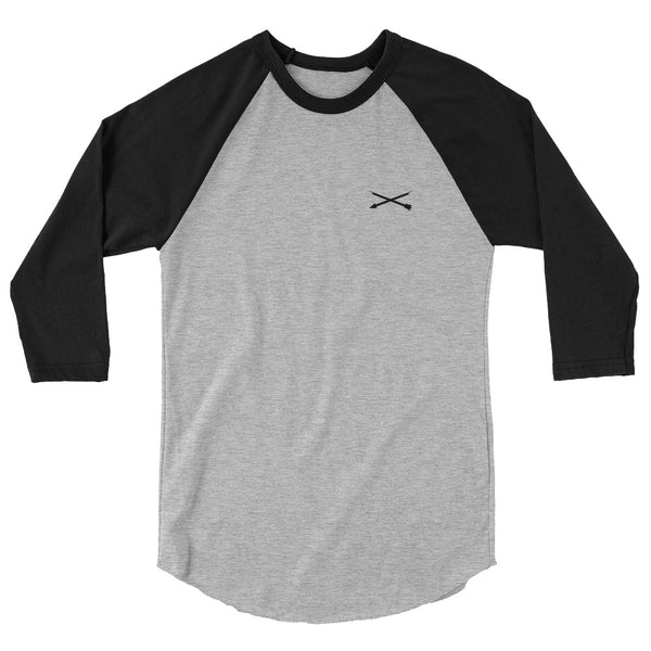 Broken Arrow 3/4 sleeve raglan shirt