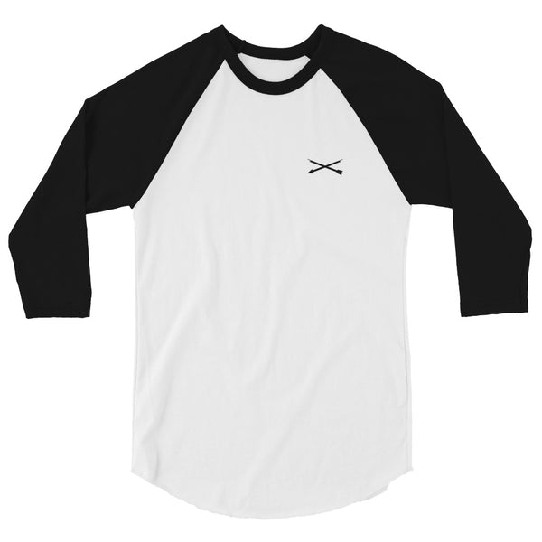Broken Arrow 3/4 sleeve raglan shirt