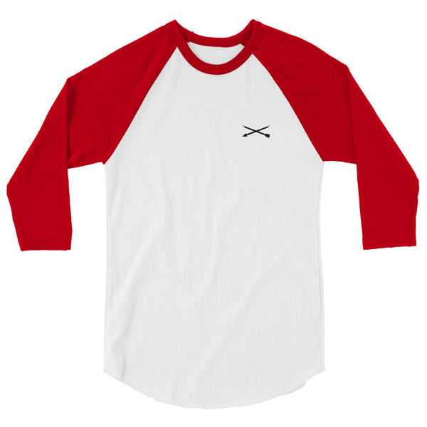 Broken Arrow 3/4 sleeve raglan shirt