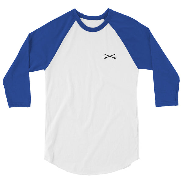 Broken Arrow 3/4 sleeve raglan shirt