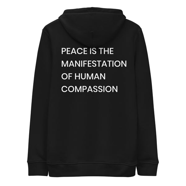 PEACE MANIFESTATION  Unisex eco hoodie