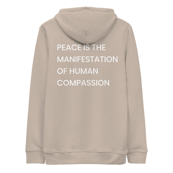 PEACE MANIFESTATION  Unisex eco hoodie