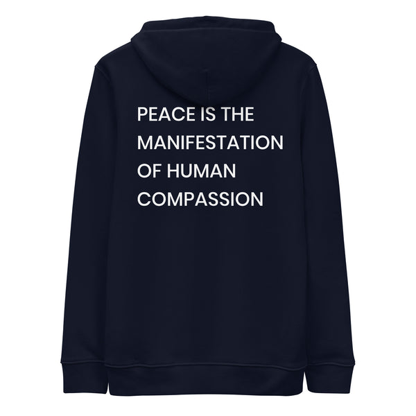 PEACE MANIFESTATION  Unisex eco hoodie