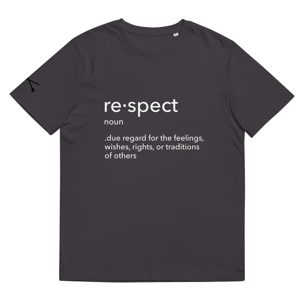 RESPECT 101 organic cotton t-shirt