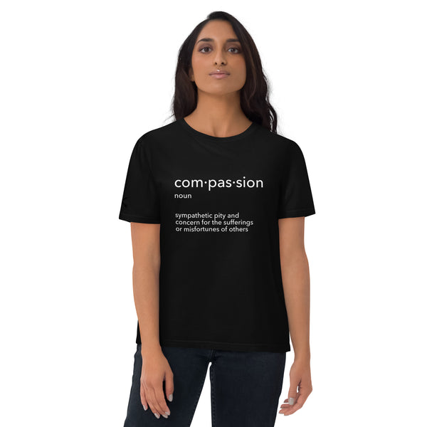 COMPASSION 101  organic cotton t-shirt