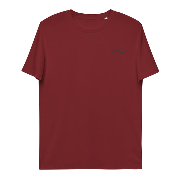broken arrow Unisex organic cotton t-shirt