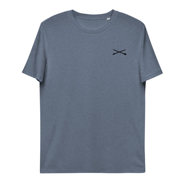 broken arrow Unisex organic cotton t-shirt