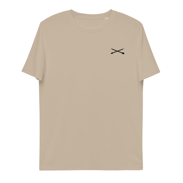broken arrow Unisex organic cotton t-shirt