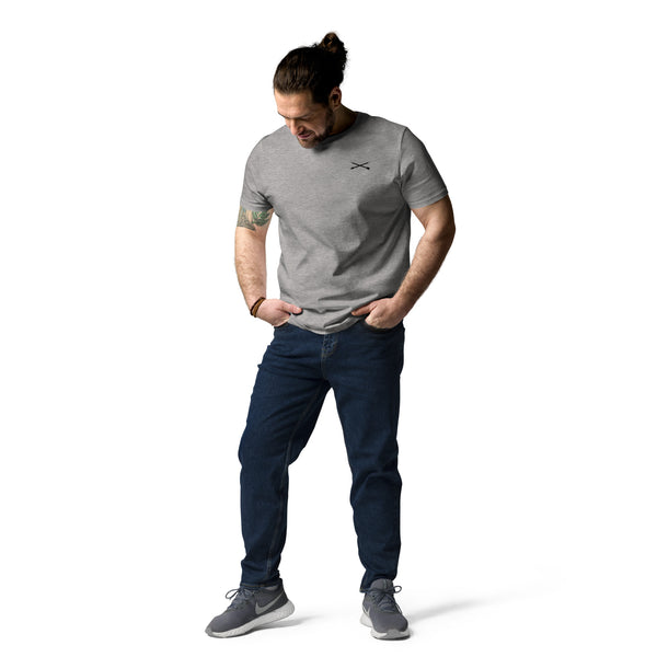 broken arrow Unisex organic cotton t-shirt