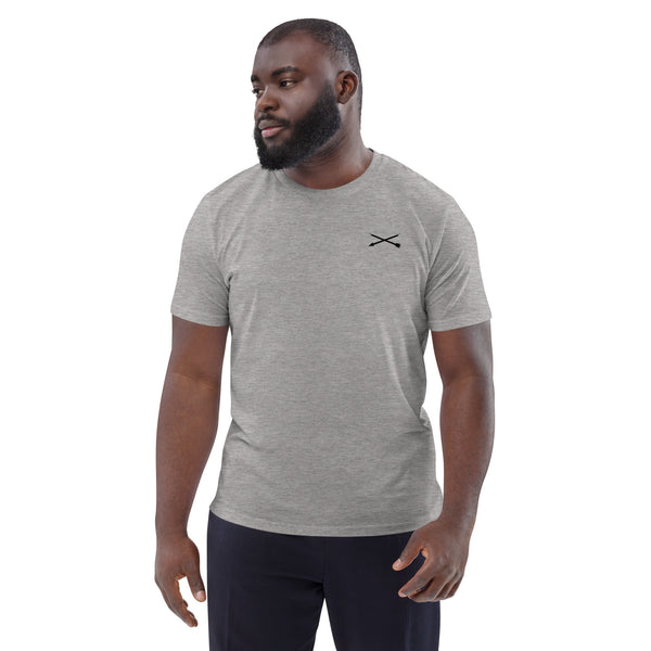 broken arrow Unisex organic cotton t-shirt