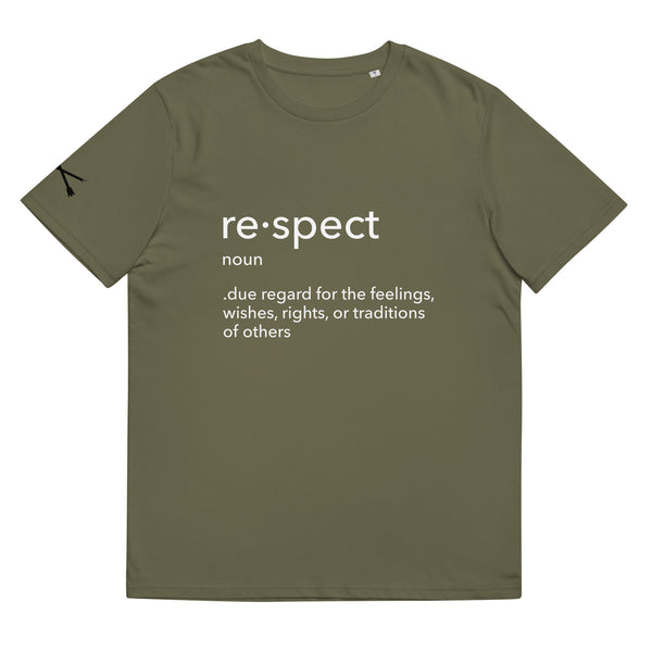 RESPECT 101 organic cotton t-shirt