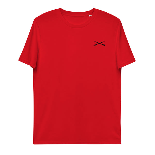 broken arrow Unisex organic cotton t-shirt