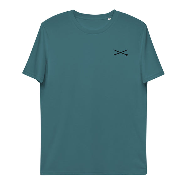 broken arrow Unisex organic cotton t-shirt