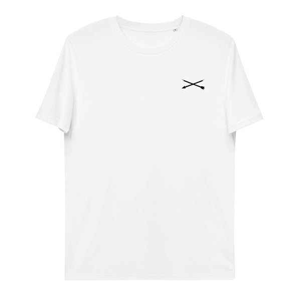 broken arrow Unisex organic cotton t-shirt