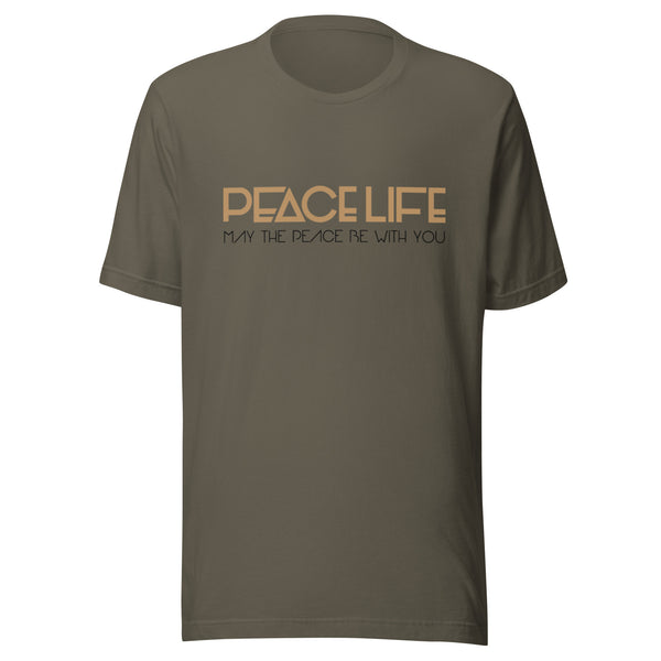 MAY THE PEACE BE WITH YOU Unisex t-shirt