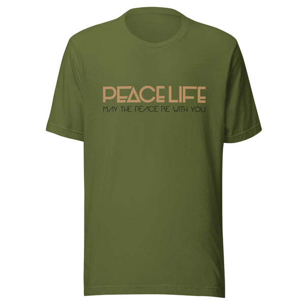 MAY THE PEACE BE WITH YOU Unisex t-shirt