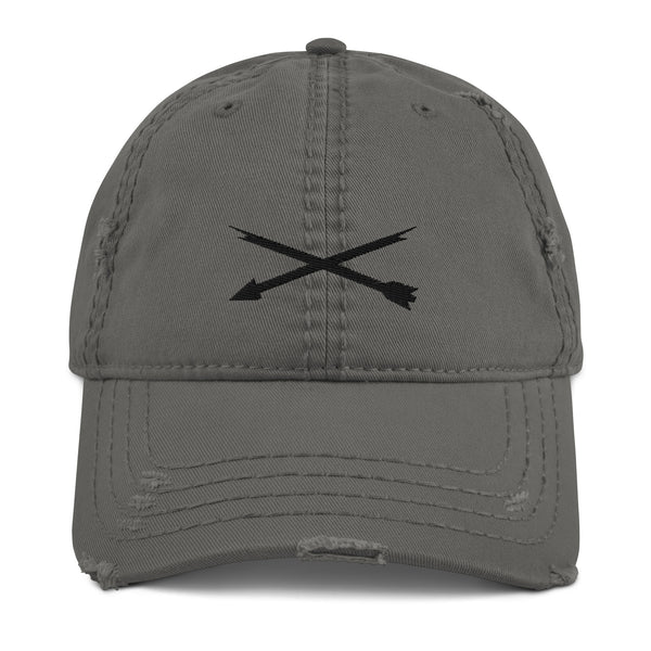 Broken Arrow Distressed Dad Hat